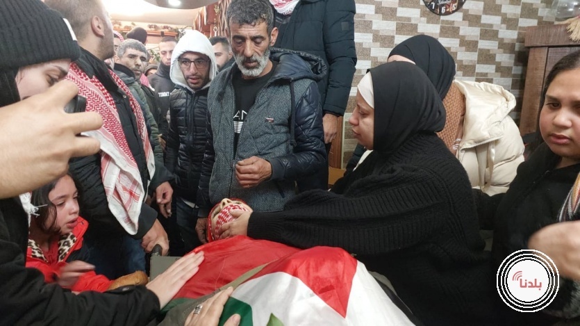 تشييع جثمان الشهيد عياد في بيت لحم