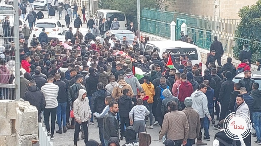 تشييع جثمان الشهيد الطفل عمرو الخمور في بيت لحم