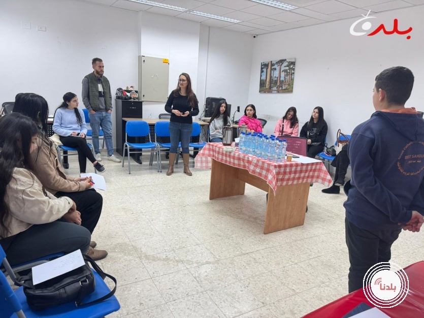 تنظم شبكة بلدنا الإعلامية  لقاءا تدريبيا مع مركز التعليم البيئي في الكنيسة الانجيلية اللوثرية .