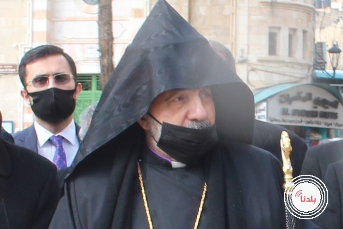 لحظة موكب بطريرك الارمن (نورهان مانوغيان)