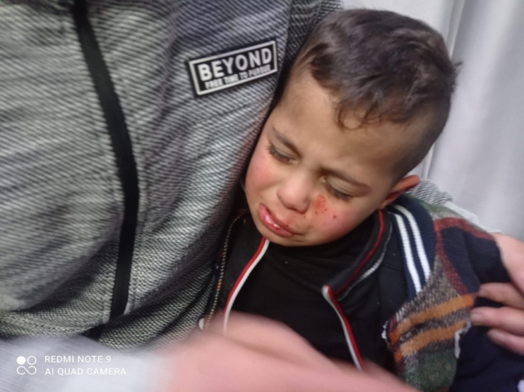 الطفل جاد علاء صوافطة (3 سنوات)