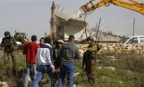الاحتلال يفكك مسكنين و 3 "بركسات" ويستولي عليها شمال أريحا