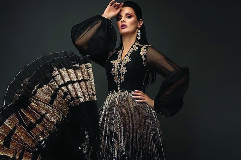 صور- تسريحات تُناسب القفطان المغربي