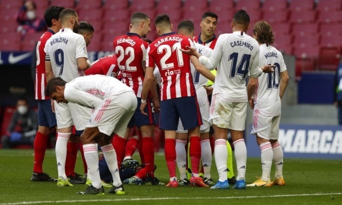 التعادل بين الريال وأتلتيكو في "ديربي مدريد"