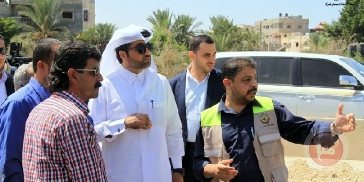 وصول نائب السفير القطري لقطاع غزة