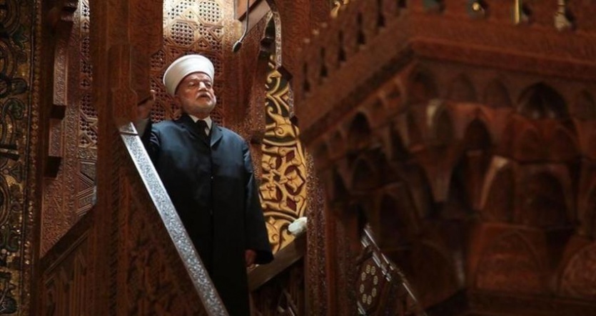 المفتي العام للقدس والديار الفلسطينية الشيخ محمد حسين