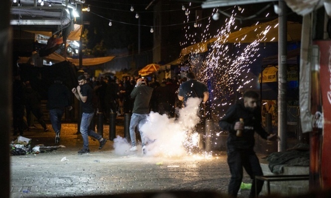 من الاعتداءات على الفلسطينيين في القدس 