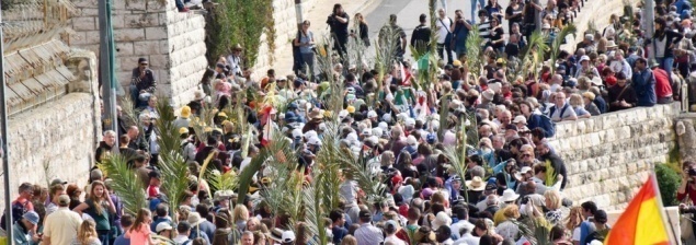 الكنائس التي تسير حسب التقويم الشرقي تحتفل بأحد الشعانين
