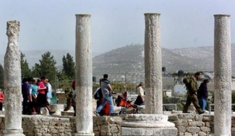  المنطقة الأثرية في سبسطية