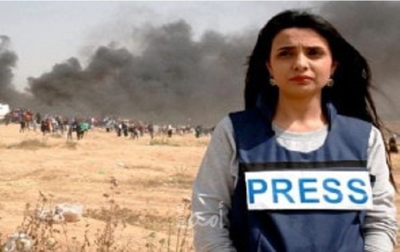الصحفية رواء مرشد   