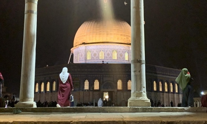 داخل المسجد الأقصى