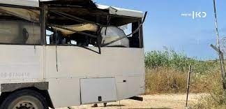 حافلة الجنود المستهدفة