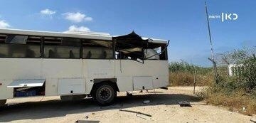 حافلة الجنود المستهدفة 