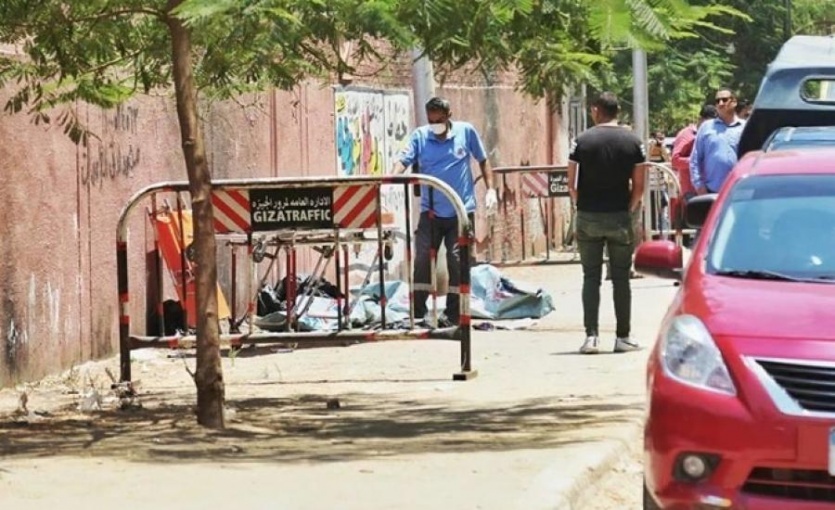 من الحادثة