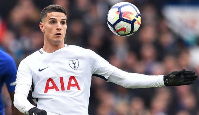 الأرجنتيني إيريك لاميلا لاعب نادي توتنهام هوتسبير 
