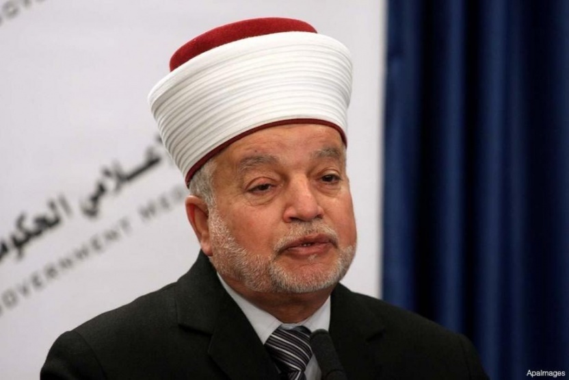 المفتي العام للقدس والديار الفلسطينية، خطيب المسجد الأقصى المبارك، الشيخ محمد حسين