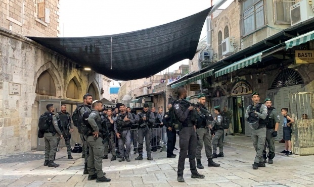استنفار للاحتلال بالقدس القديمة 