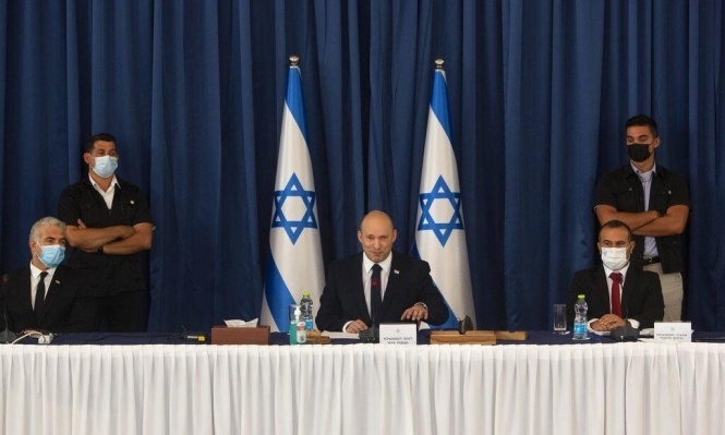 اجتماع الحكومة الإسرائيلية، الأحد الماضي 