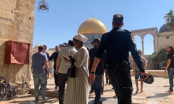 مستوطنون في المسجد الأقصى بالقدس المحتلة (أرشيف وفا)