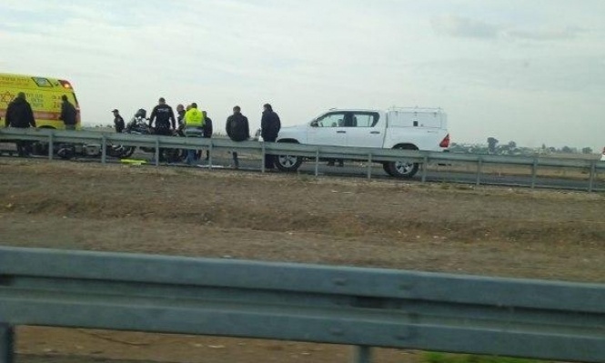 من مكان الحادث، اليوم (تصوير طاقم الإنقاذ)