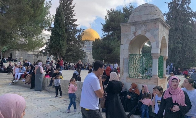 المسجد الأقصى (تصوير دائرة الأوقاف في القدس)