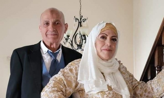 عبد الله صافي وزوجته وجيهة