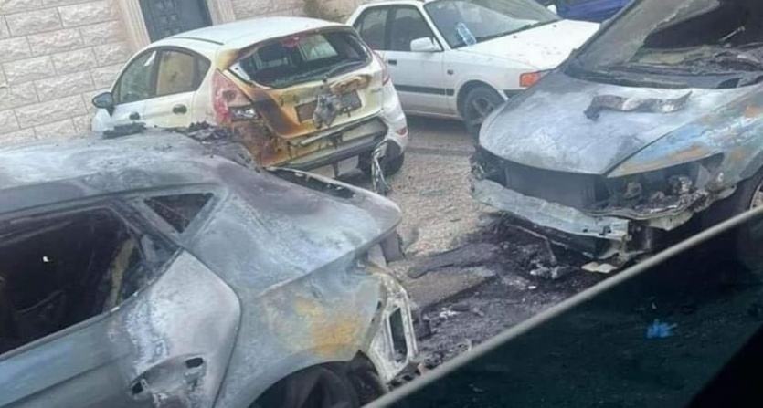 الشرطة تكشف ملابسات جريمة إحراق أربع مركبات في رام الله