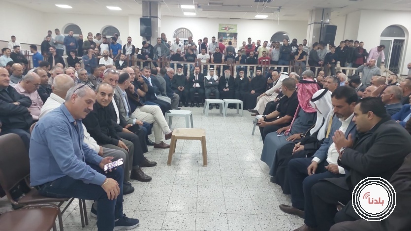 وزير الداخلية ووجهاء محافظة بيت لحم يزورون بيت ساحور 