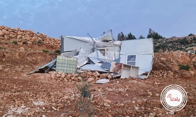 الاحتلال يهدم منزلا ومنشآت زراعية في دوما جنوب نابلس