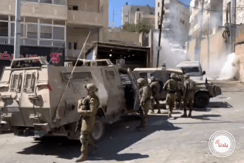اصابة 3 مواطنين خلال اقتحام قوات الاحتلال لمدينة نابلس
