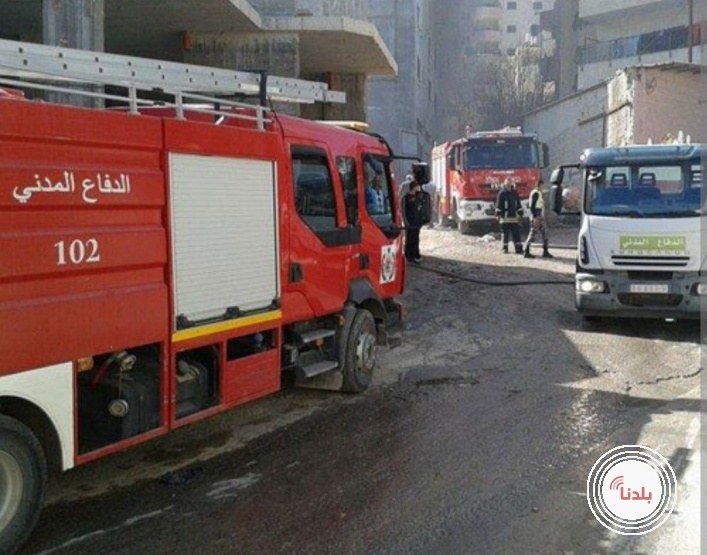 الدفاع المدني يتعامل مع 35 حادث اطفاء وانقاذ خلال  24 ساعة