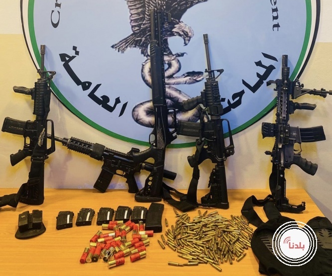 الشرطة تضبط عدداً من ألأسلحة والذخائر جنوب شرق القدس