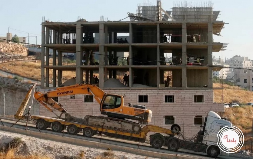 الاعلام العبري : قرار بهدم كل بيت فلسطيني يقام داخل المنطقة "ج" 