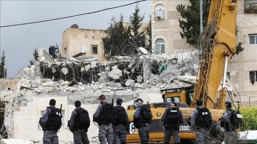 القدس: 5 شهداء ونحو (324) حالة اعتقال وهدم (69) منشأة خلال كانون الثاني الماضي