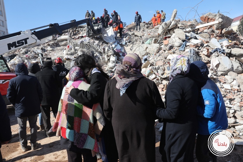 ارتفاع حصيلة الضحايا الفلسطينيين جراء الزلزال في تركيا وسوريا إلى 73