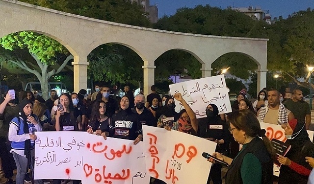 إضراب في اللد احتجاجا على استفحال العنف والجريمة
