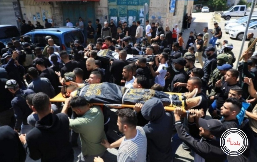 جنين تُشيع الشهيدين راني قطنات وأحمد عساف