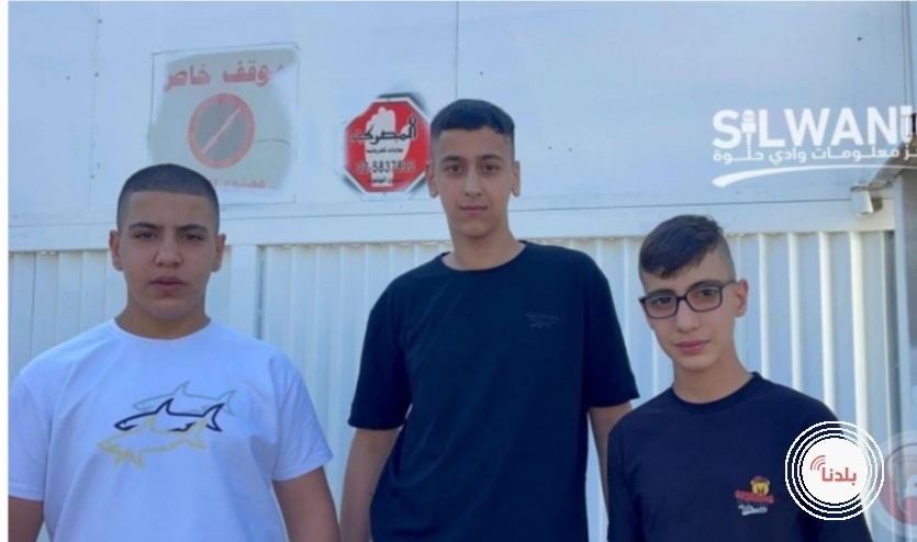 ٣ اطفال مقدسيين يسلمون أنفسهم لسجن الدامون