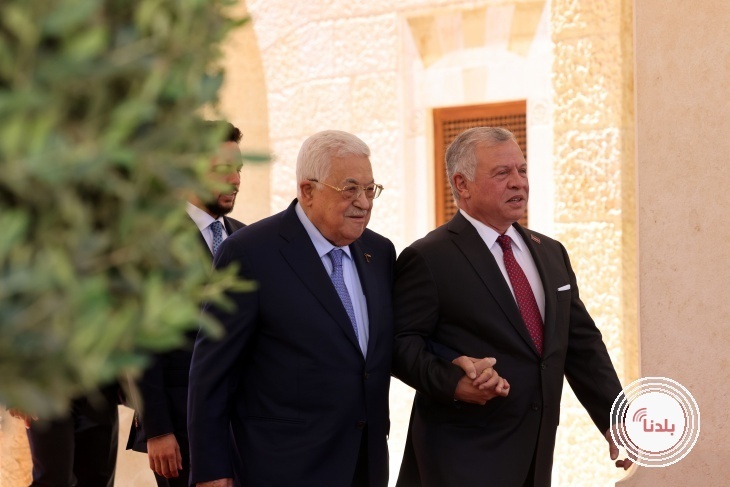 الرئيس يثمن مواقف ملك الاردن الرافضة لتهجير شعبنا