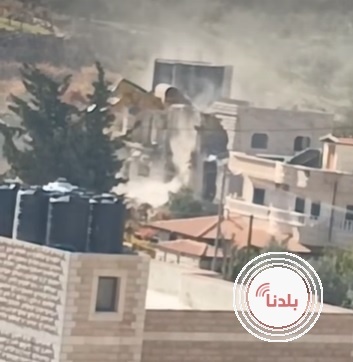 جرافات الاحتلال تهدم منزلا في بلدة الخضر جنوب بيت لحم