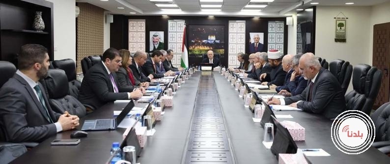 مجلس الوزراء يطالب بضغط دولي أكبر لإدخال البيوت المتنقلة ومستلزمات الإيواء لقطاع غزة