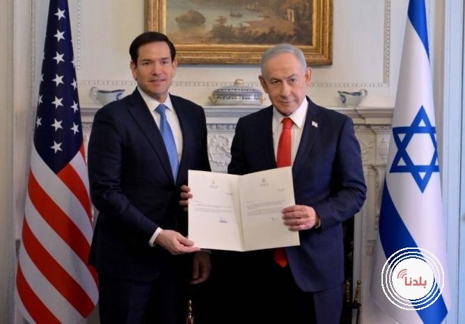 قبيل اجتماعه مع ترامب.. نتنياهو يوقّع على انضمامه إلى "مجلس السلام" خلال لقائه روبيو