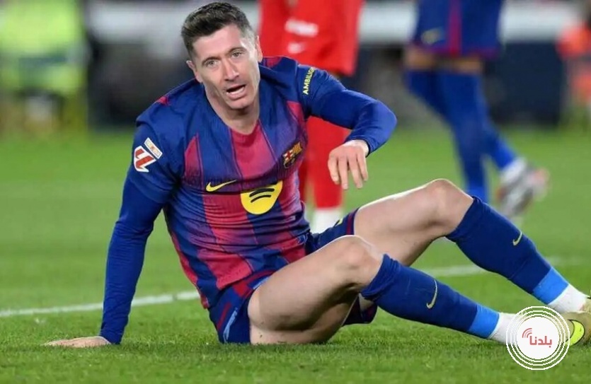 استبدال ليفاندوفسكي أمام ليفانتي يزيد الشكوك بشأن مستقبله مع برشلونة