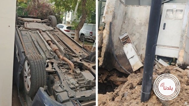 صواريخ نار من إيران: إصابة مناطق في الوسط وحرائق في تل ابيب