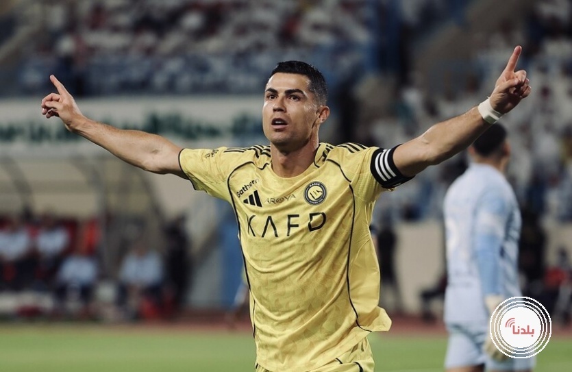 شاهد.. هدف رونالدو في مرمى الأخدود يقربه من رقم فريد