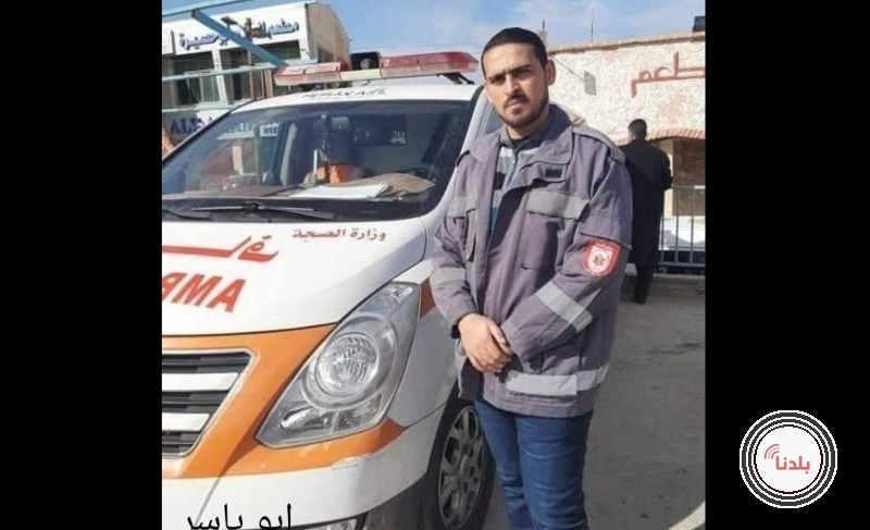  استشهاد مسعف بقصف سيارة جنوب قطاع غزة
