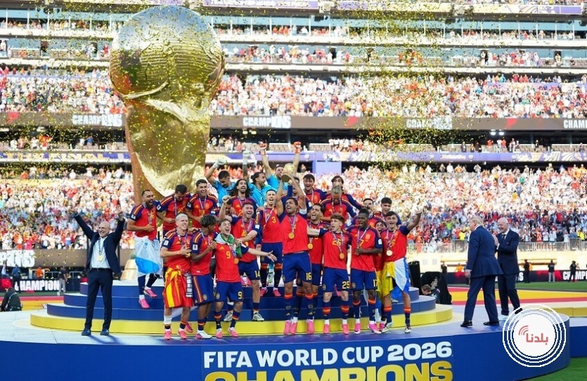منتخب إسبانيا يفوز بلقب بطل كأس العالم 2026 