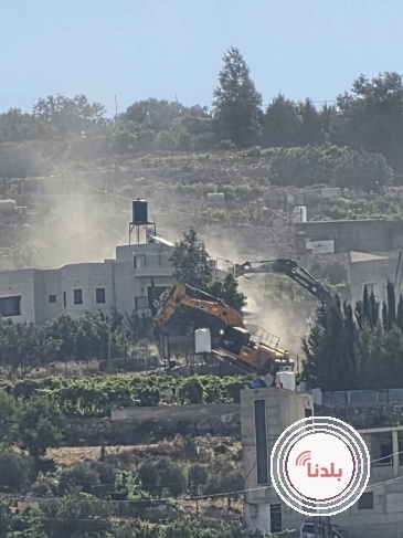 هدم 5 منازل في نحالين وزعترة وتشريد سكانها
