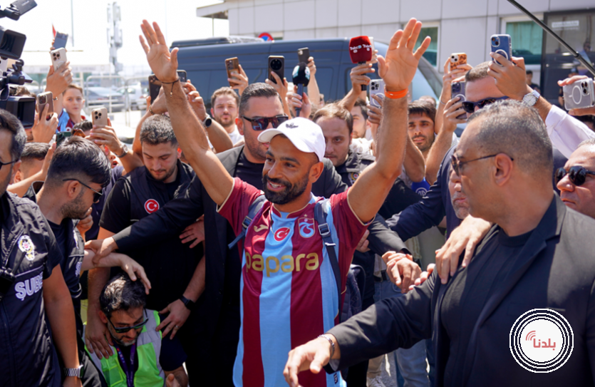 استقبال تاريخي لمحمد صلاح في طرابزون