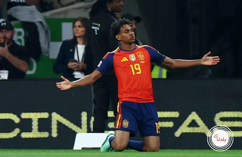 لامين جمال يحقق رقما قياسيا مع منتخب إسبانيا